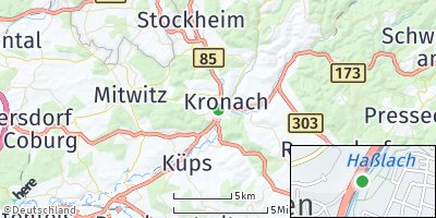 Google Map of Kronach