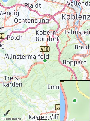 Here Map of Brodenbach