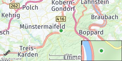 Google Map of Brodenbach