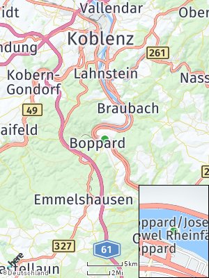 Here Map of Boppard