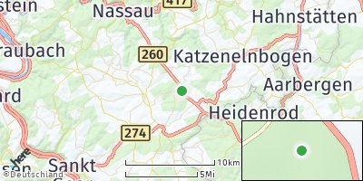 Google Map of Obertiefenbach