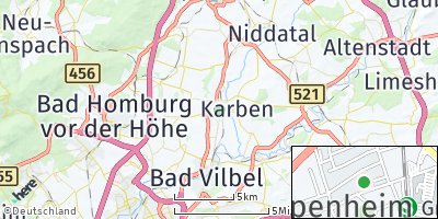 Google Map of Kloppenheim