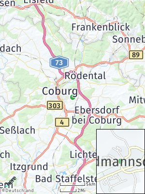 Here Map of Seidmannsdorf