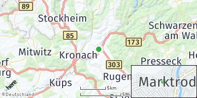 Google Map of Marktrodach