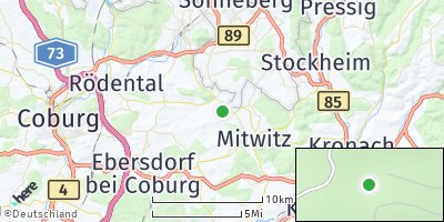 Google Map of Plesten am Berg
