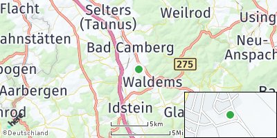 Google Map of Walsdorf
