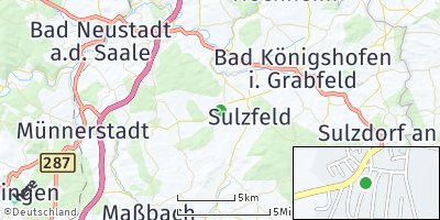 Google Map of Großbardorf