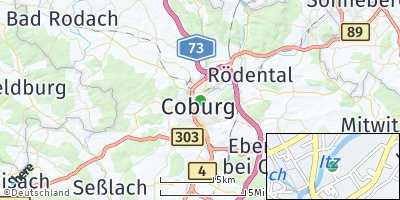 Google Map of Coburg