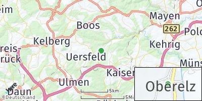 Google Map of Oberelz
