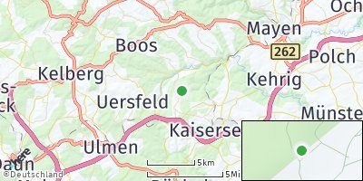 Google Map of Kalenborn bei Kaisersesch