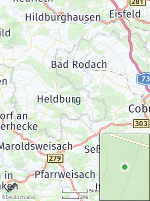 Here Map of Bad Colberg-Heldburg