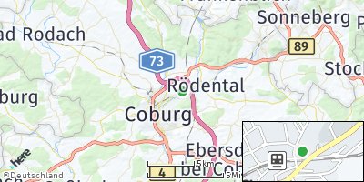 Google Map of Dörfles-Esbach