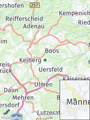 Here Map of Mannebach