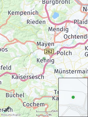 Here Map of Kehrig bei Mayen