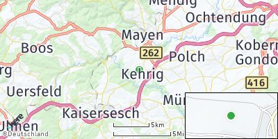 Google Map of Kehrig bei Mayen