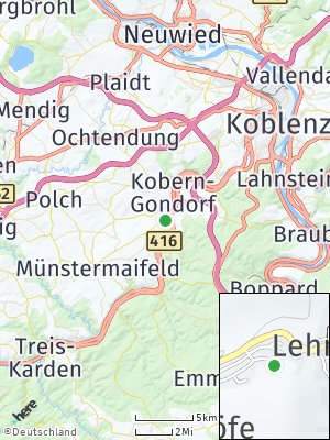 Here Map of Lehmen