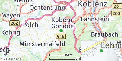 Google Map of Lehmen