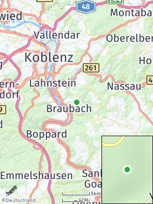 Here Map of Braubach