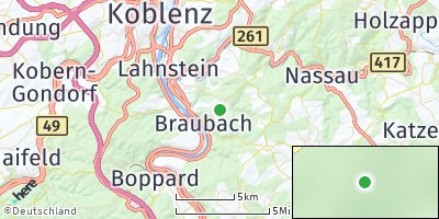Google Map of Braubach