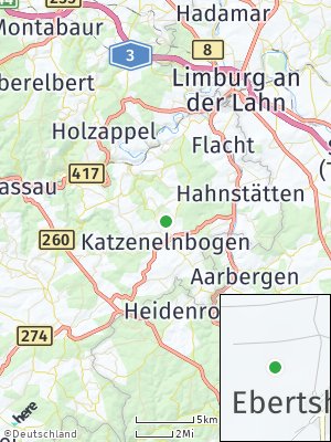 Here Map of Katzenelnbogen