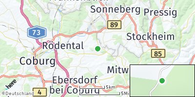 Google Map of Horb bei Fürth am Berg