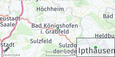 Google Map of Bad Königshofen