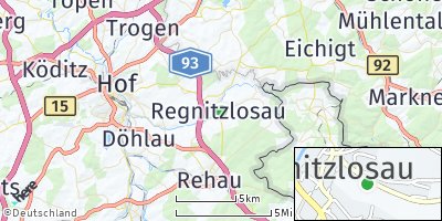 Google Map of Regnitzlosau