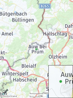 Here Map of Auw bei Prüm