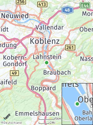 Here Map of Stolzenfels
