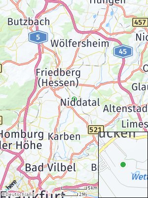 Here Map of Bruchenbrücken