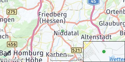 Google Map of Bruchenbrücken