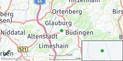 Google Map of Düdelsheim