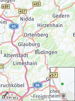 Here Map of Büches