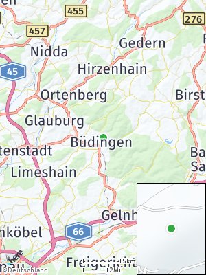 Here Map of Büdingen