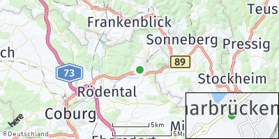 Google Map of Haarbrücken
