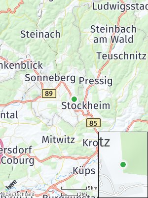 Here Map of Neuhaus-Schierschnitz