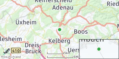 Google Map of Müllenbach bei Adenau