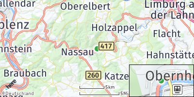 Google Map of Obernhof