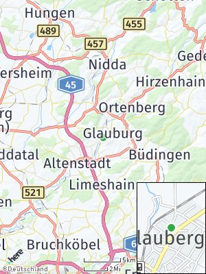 Here Map of Glauburg