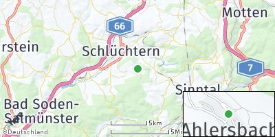 Google Map of Ahlersbach
