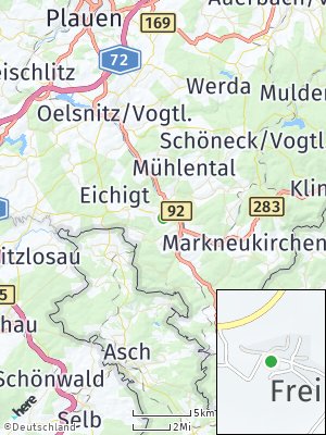 Here Map of Freiberg
