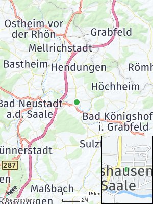 Here Map of Wülfershausen