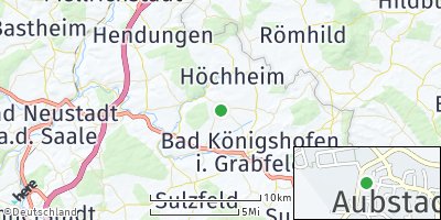 Google Map of Aubstadt