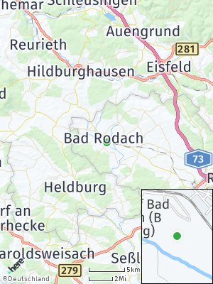 Here Map of Bad Rodach