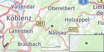 Google Map of Dausenau