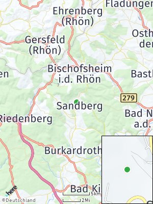Here Map of Sandberg