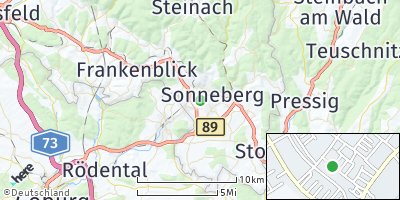 Google Map of Sonneberg