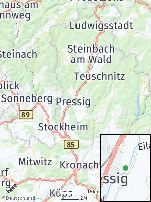 Here Map of Pressig