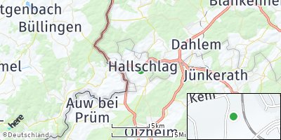 Google Map of Hallschlag