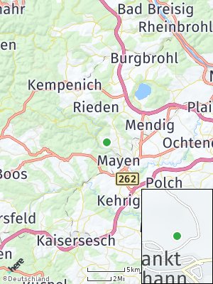Here Map of Sankt Johann bei Mayen